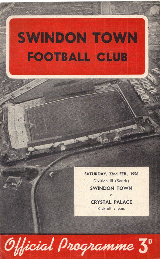 <b>Saturday, February 22, 1958</b><br />vs. Crystal Palace (Home)